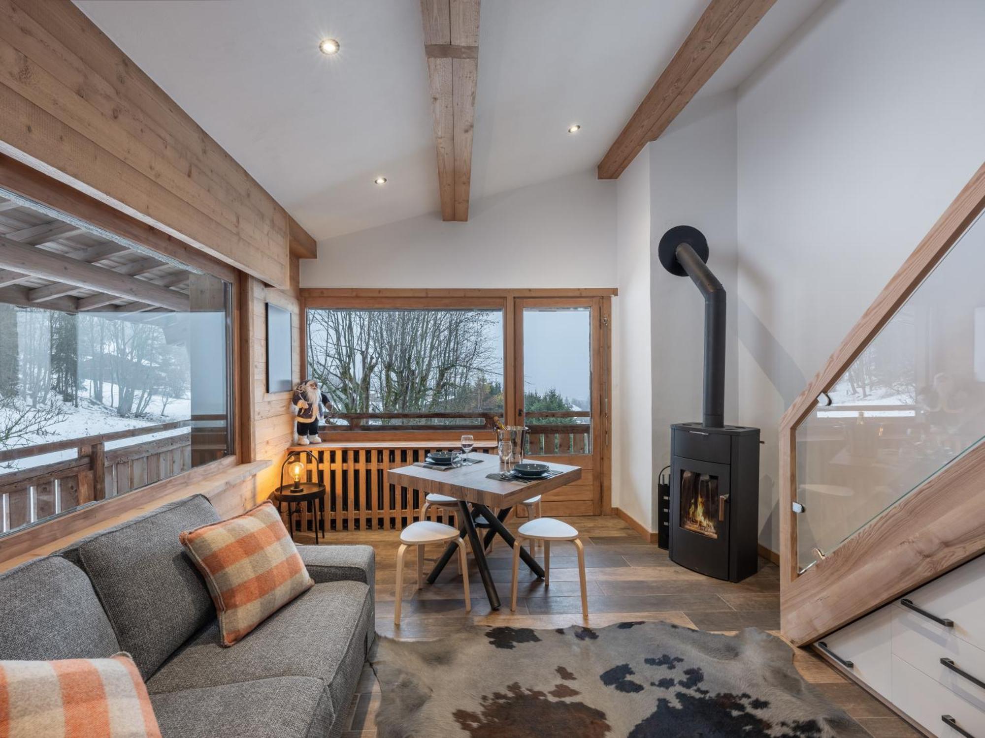 Chalet " Jeane " Proche Centre Megeve Exterior photo